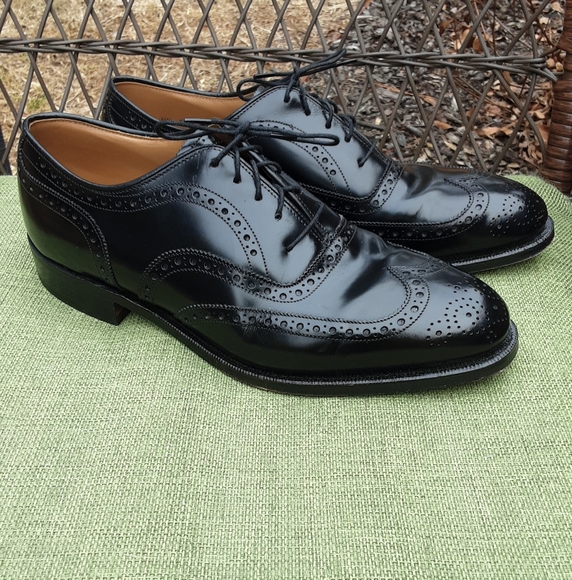 Johnston & Murphy Shoes Johnston And Murphy Black Leather Lace Up